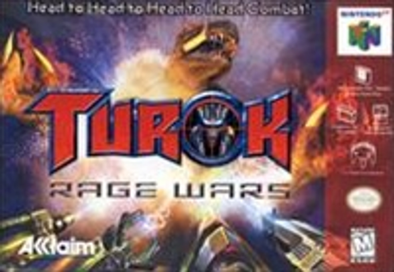 Turok：Rage Wars【中古・N64北米版】 Turok Rage Wars 64 N64 Gray Grey Variant Nintendo Acclaim